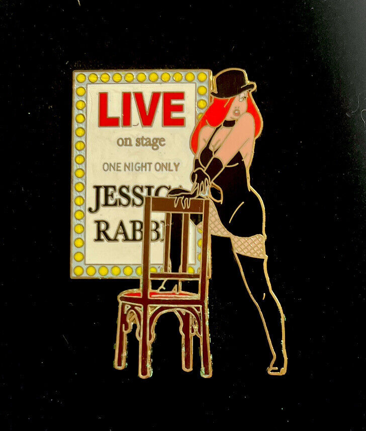 RARE LE 100 Disney Auctions Pin Jessica Rabbit Cabaret Singer Labor Day PP49011