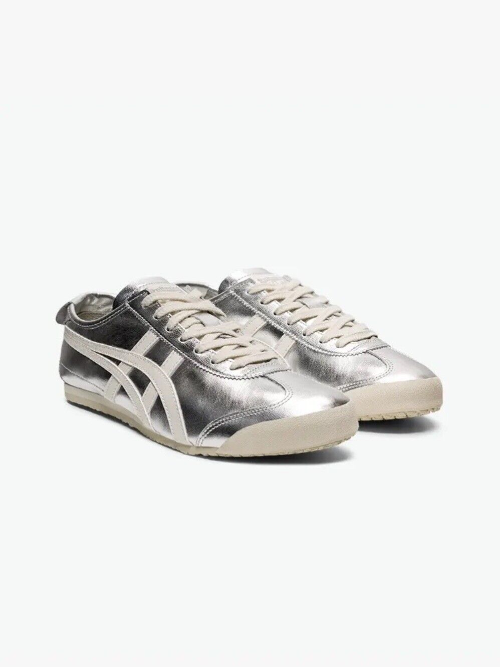 Onitsuka Tiger MEXICO 66 Sneakers Silver/Off White THL7C2-9399 Shoes Unisex 2024