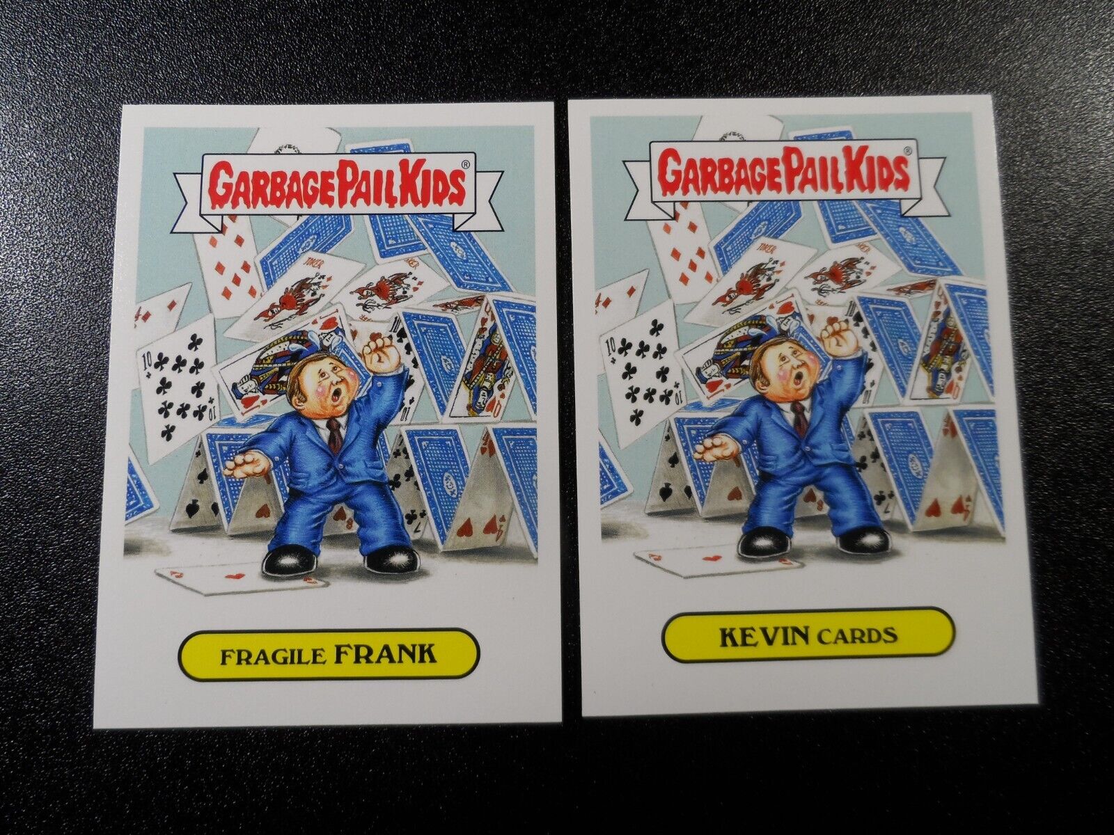 Kevin Spacey House of Cards Spoof Garbage Pail Kids Card Set