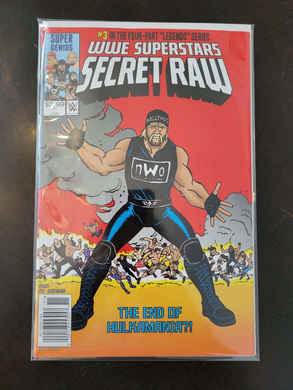 WWE Superstars #11 Secret Raw 2015 Hulk Hogan Marvel Secret Wars Homage VF