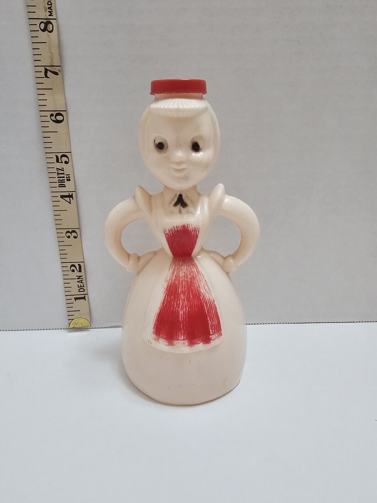 Vintage Merry Maid Laundry Sprinkler Bottle With Red Cap Collectible