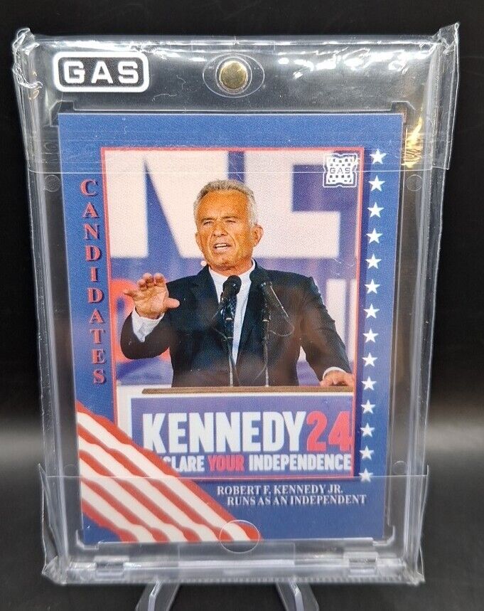 2023 ROBERT F. KENNNDY JR 24 RUNS AS INDEPENDENT GAS TRADING CARD FACTORY SEALED