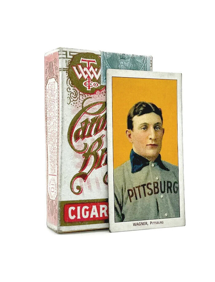 Replica Carolina Brights Cigarette Pack Honus Wagner T-206 Baseball Card 1909
