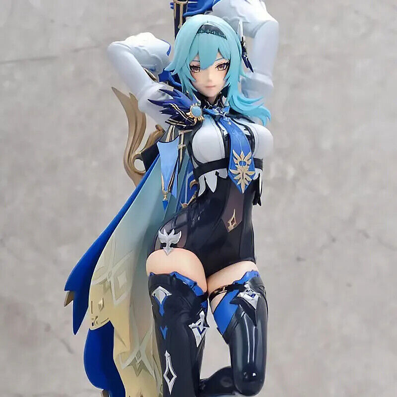 Anime Genshin Impact Eula Figure Toy Pvc Collection Model Hardcover color box