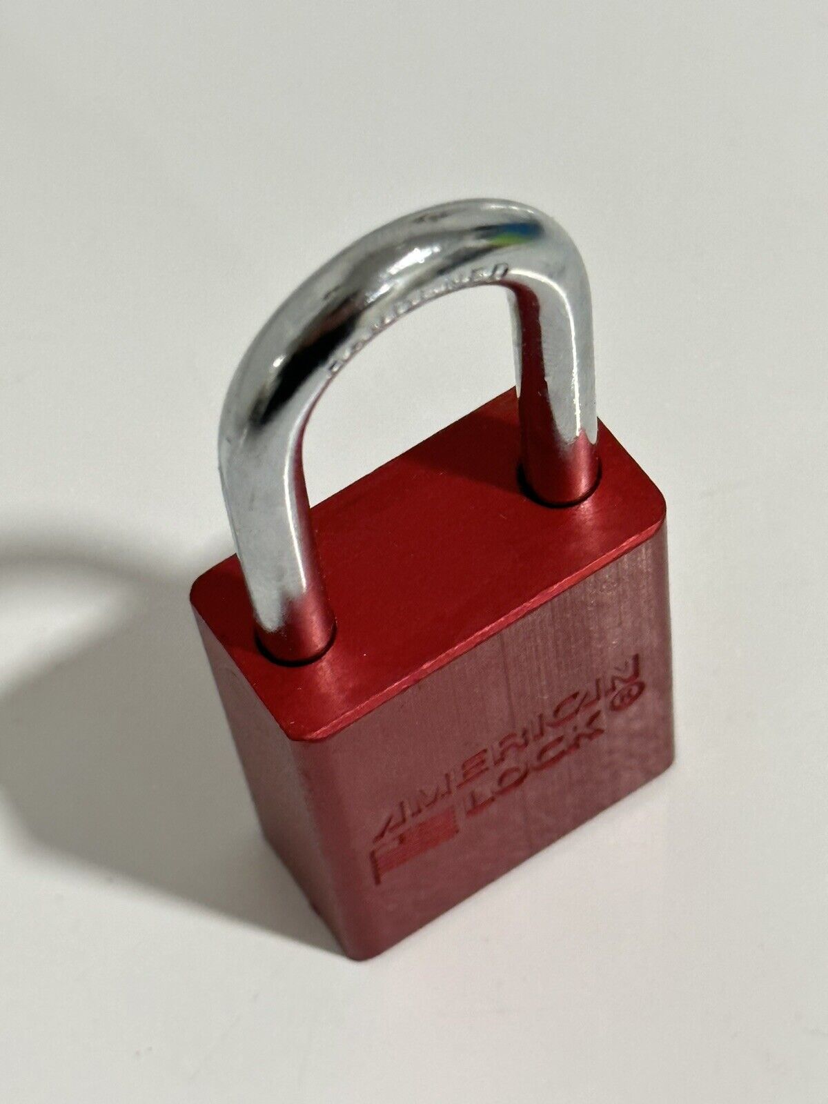 A1106RED American Lock Safety Lockout Padlock