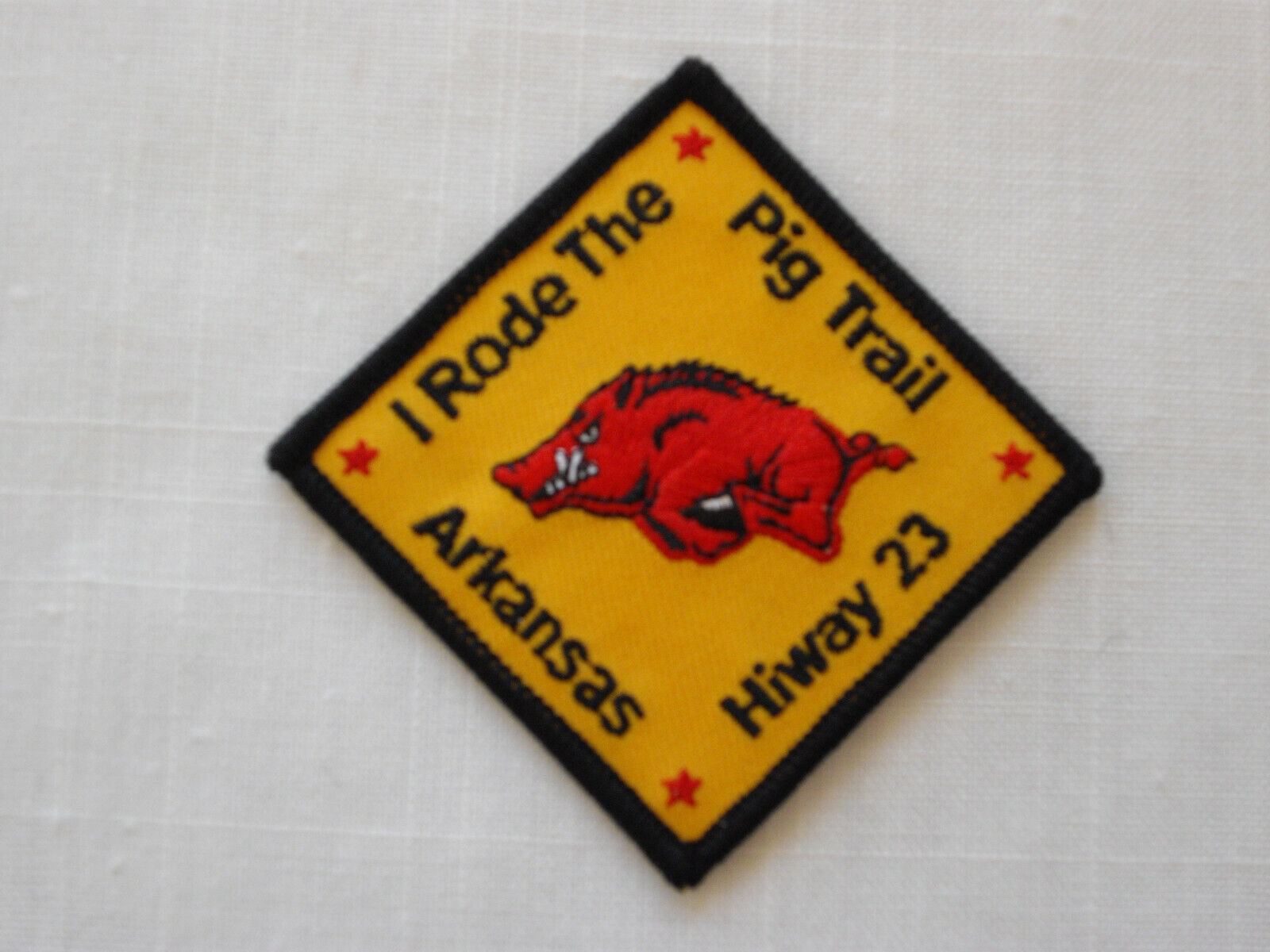 I Rode the Pig Trail Patch