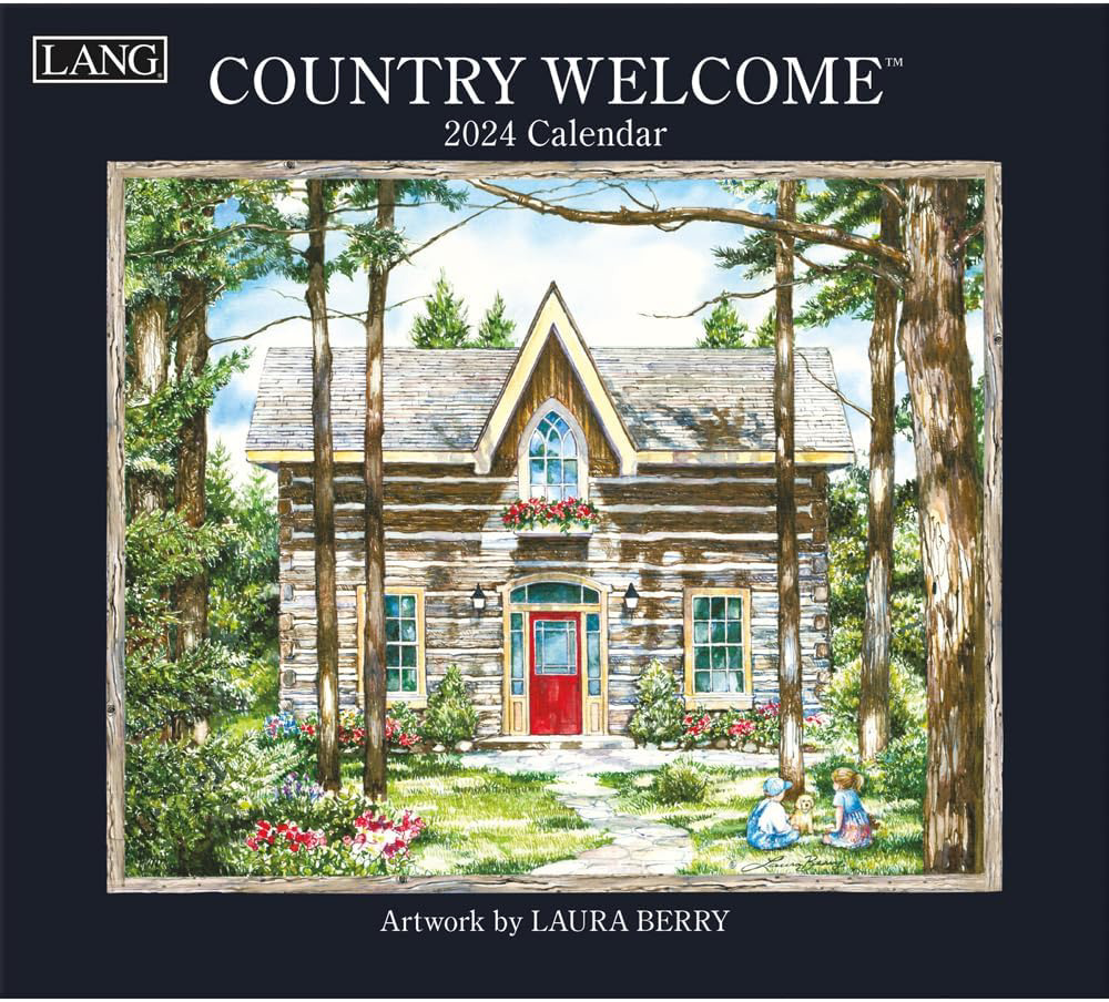 LANG Country Welcome 2024 Wall Calendar 24991001907 Multi