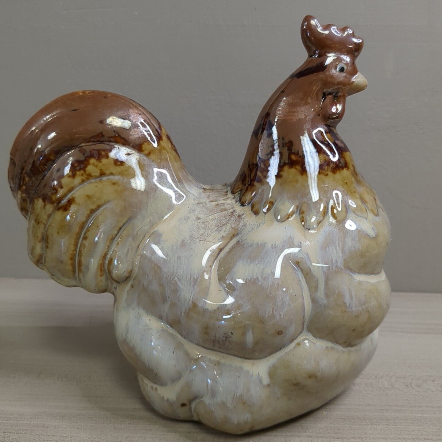 Ceramic Chicken Farmhouse Decor Accent Figure