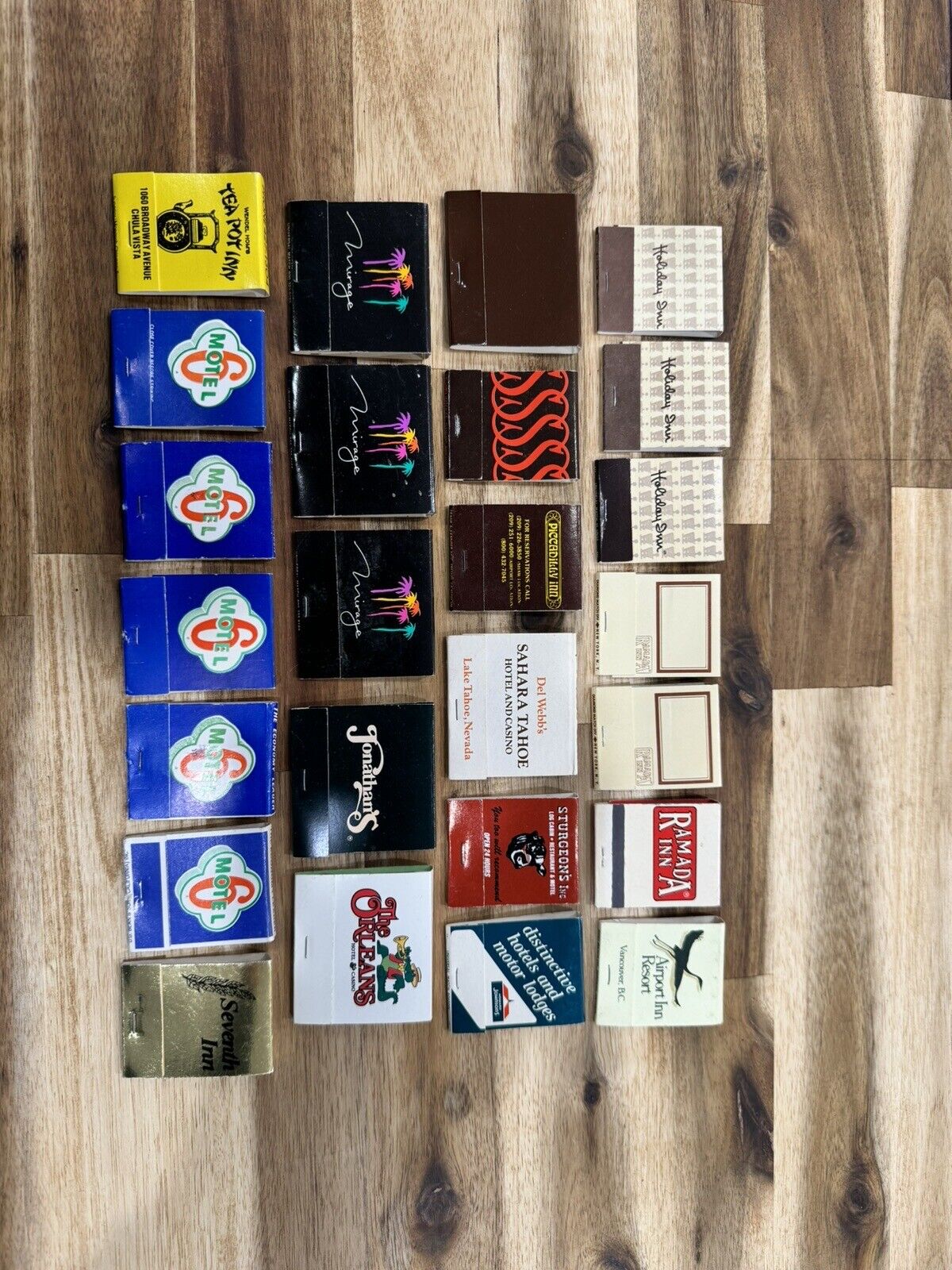 Vintage Matchbook Unstruck Retro Match Book Hotels 25 Collectible Tobacco