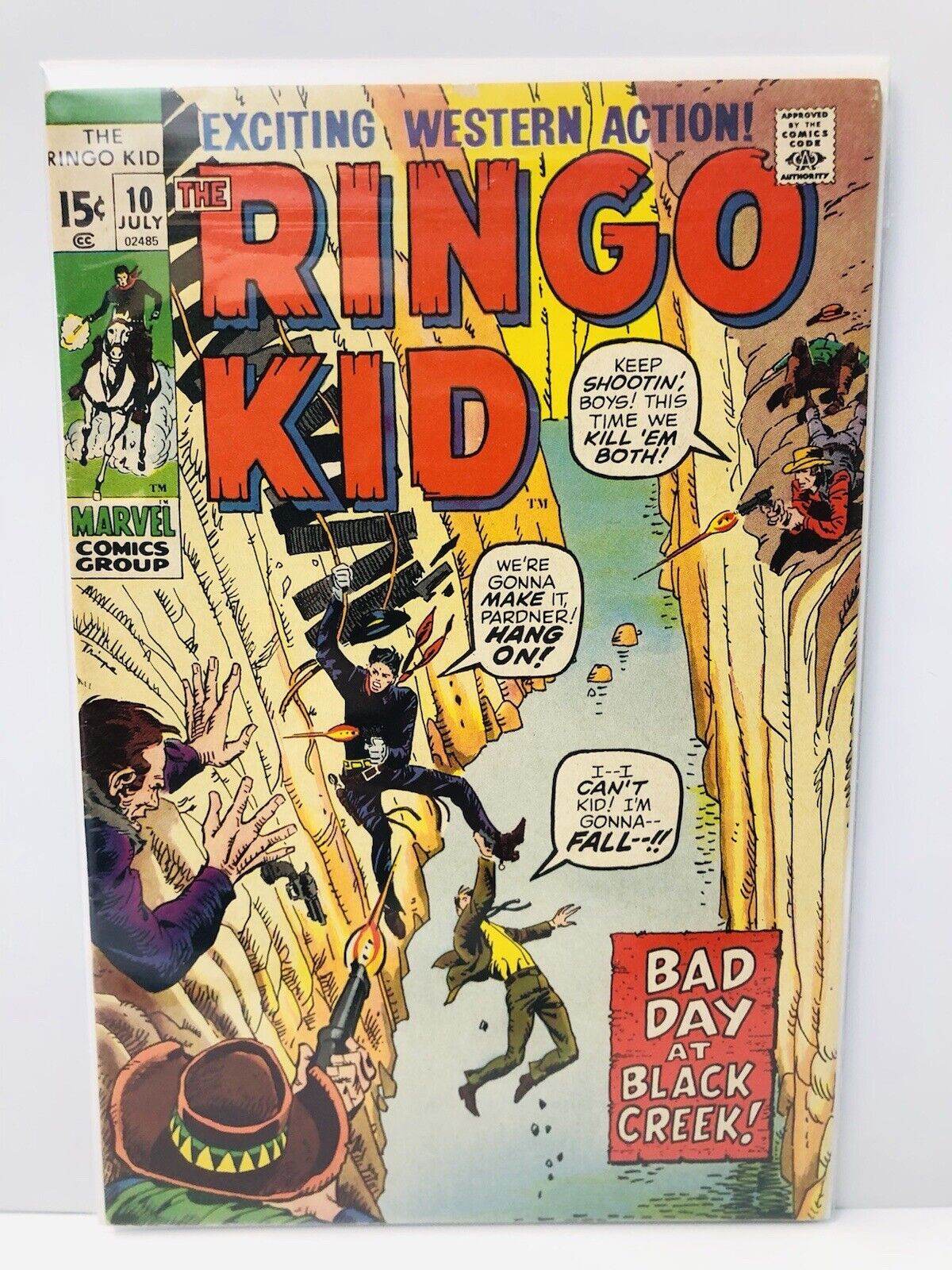 The Ringo Kid #10(Marvel 1971): Duel at Dawn/Freeze or Fight/Calico Pony