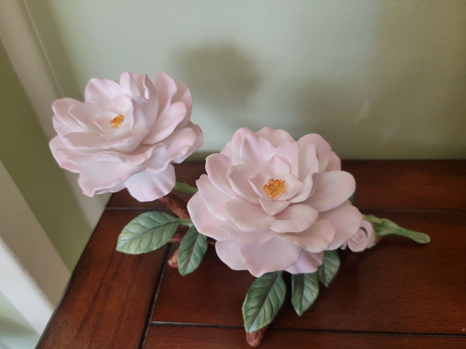 Lenox Garden porcelain flower figurine, Celestial Rose 