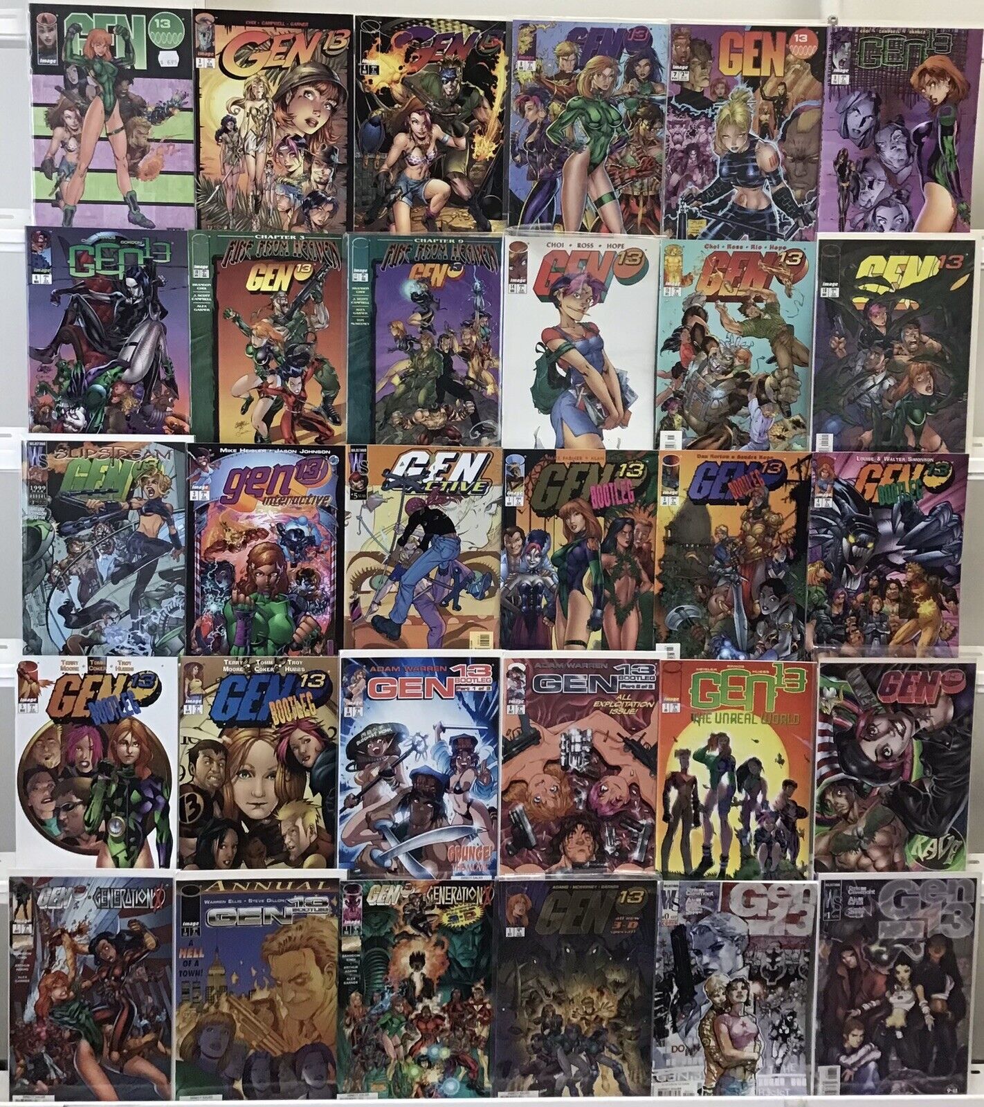 Image/Wild Storm Comics - Gen 13 - Comic Book Lot of 30