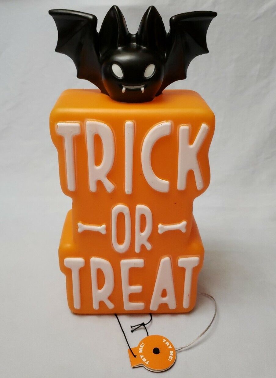 Target Halloween Blow Mold Bat Trick or Treat  Light Up Hyde and Eek