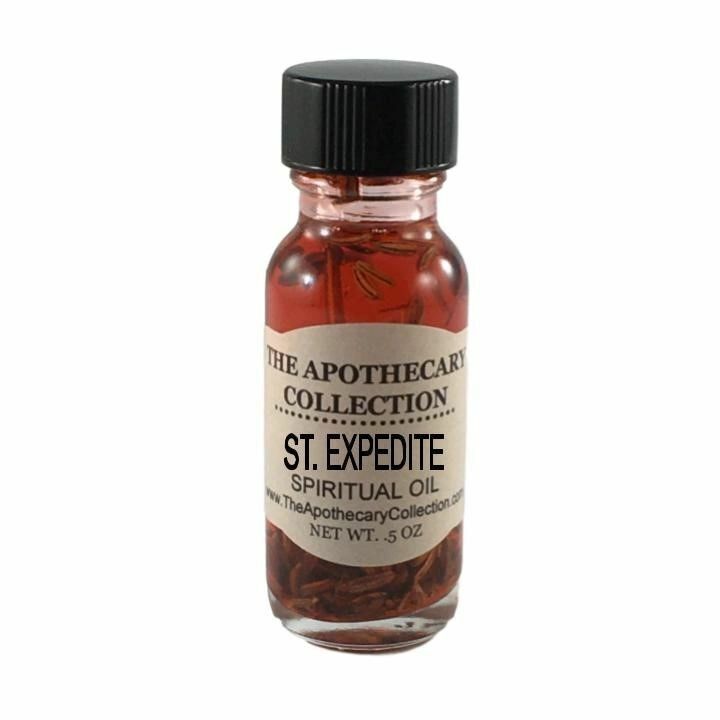 SAINT EXPEDITE Spiritual Oil 1/2 oz. by The Apothecary Collection