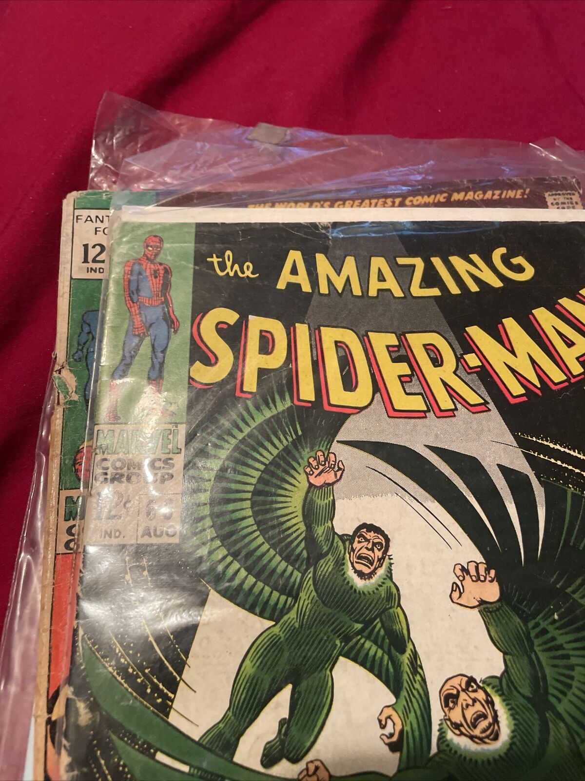 AMAZING SPIDER-MAN #63 (1968 ; Vulture Cover ; Nice FN Condition)