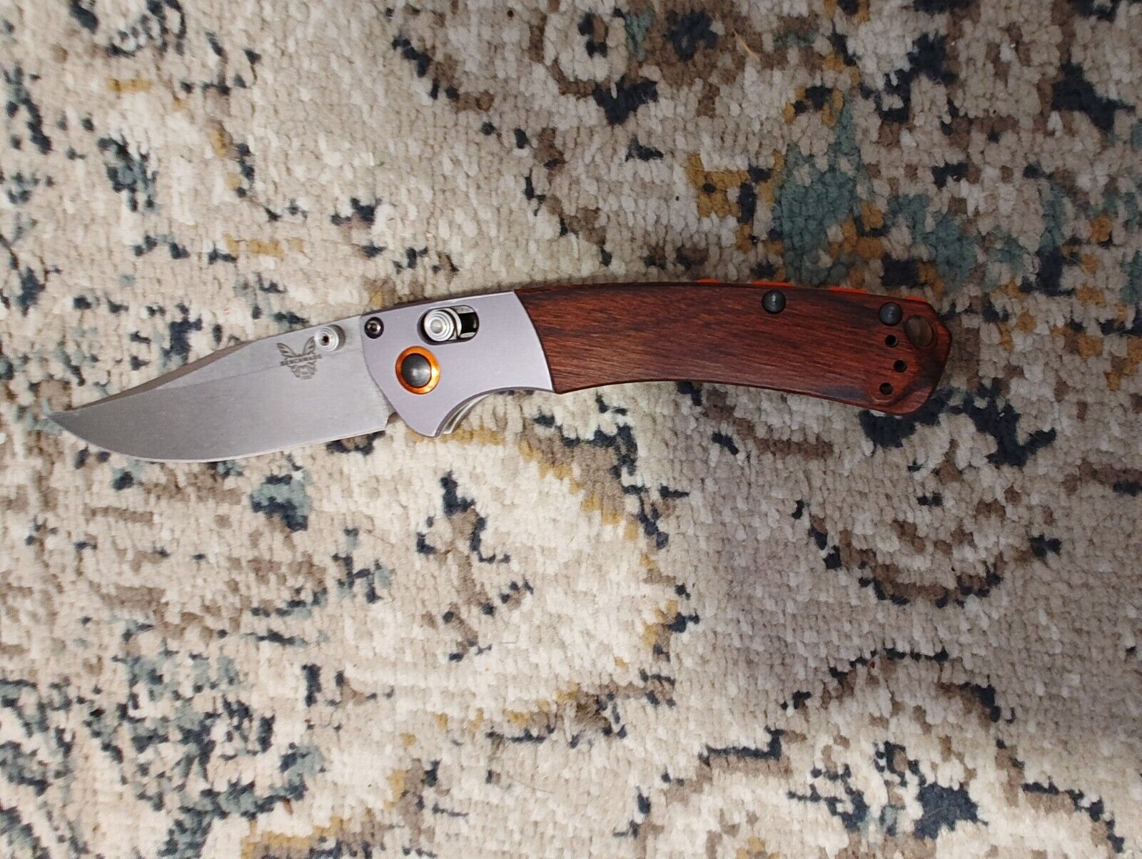 Benchmade 15080-2 Mini Crooked River Folding Hunting Knife CPM-S30V