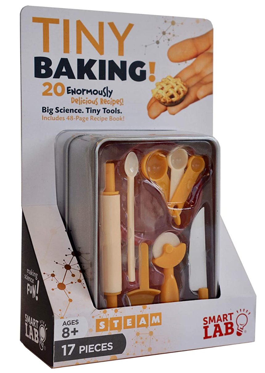 SmartLab Toys TINY Baking with 20 Delicious Tiny Recipes Big Science. Tiny Tools