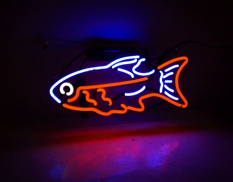Tropical Fish Neon Sign Light Seafood Canteen Aquarium Wall Decor Gift 14\