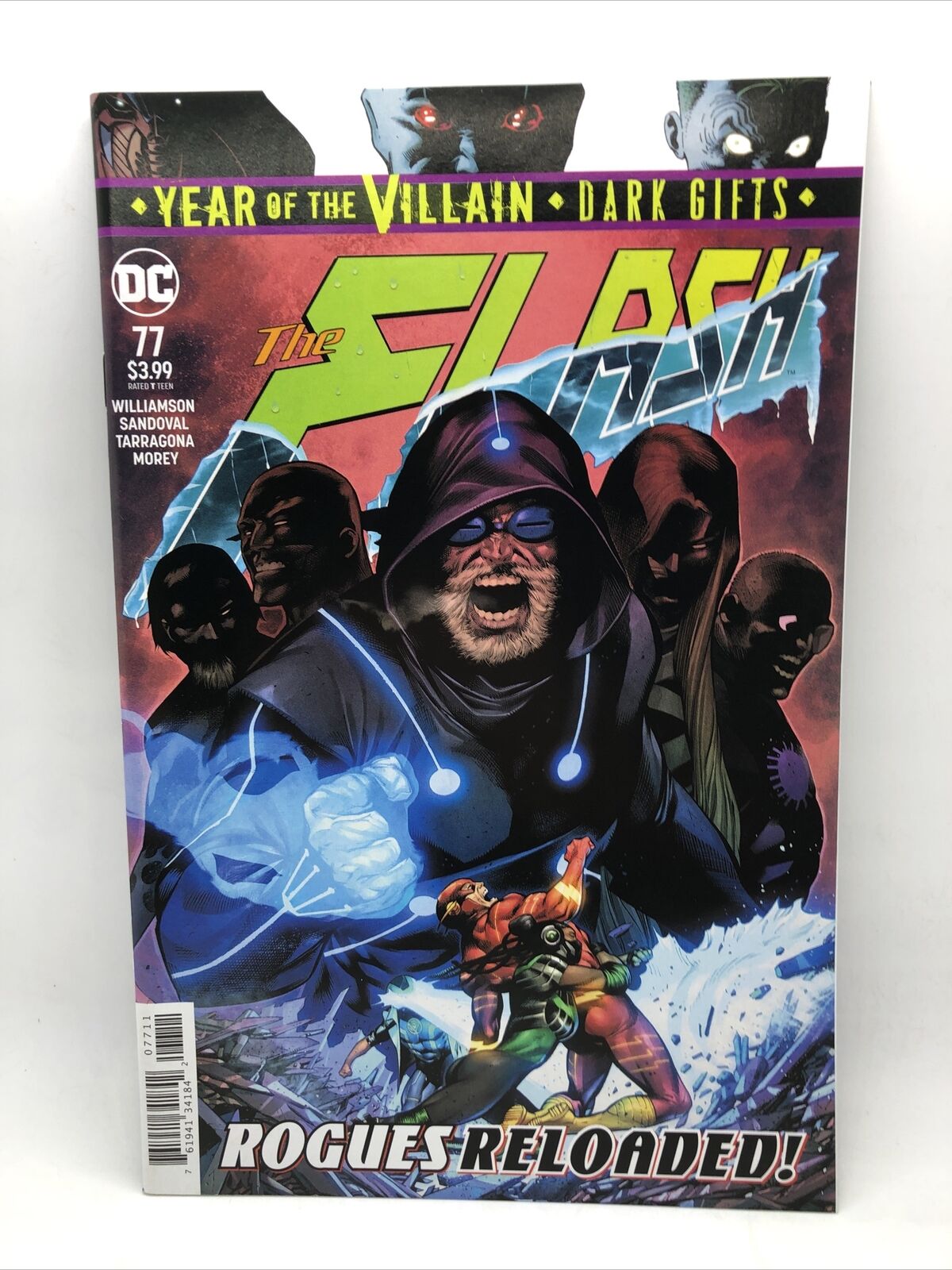 DC Comics The Flash #77 Year Of The Villain Dark Gifts Rogues Reloaded