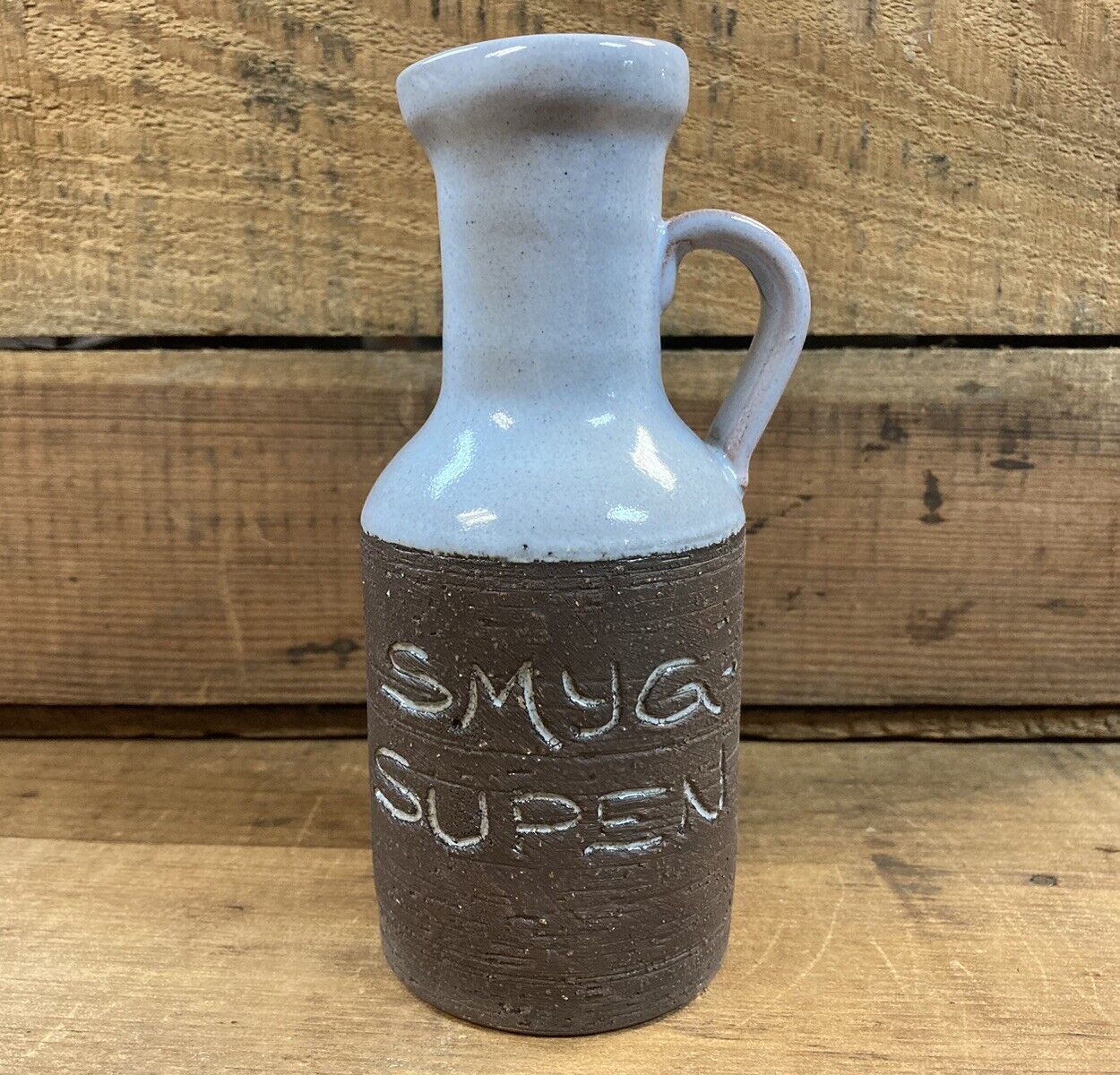 Gabriel Sweden Vintage Smygsupen Ceramic Jug / Pitcher / Bottle / Vase Pottery