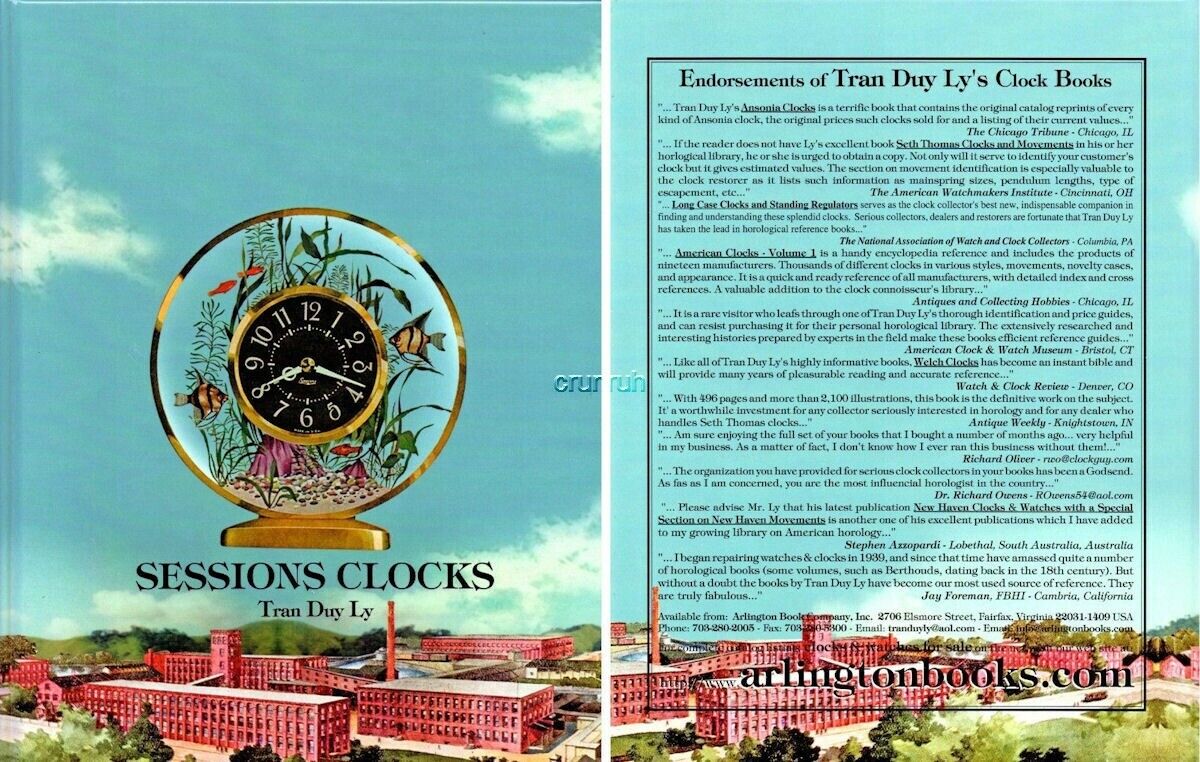 New mint SESSIONS CLOCKS by Tran Duy Ly w Price Booklet, 