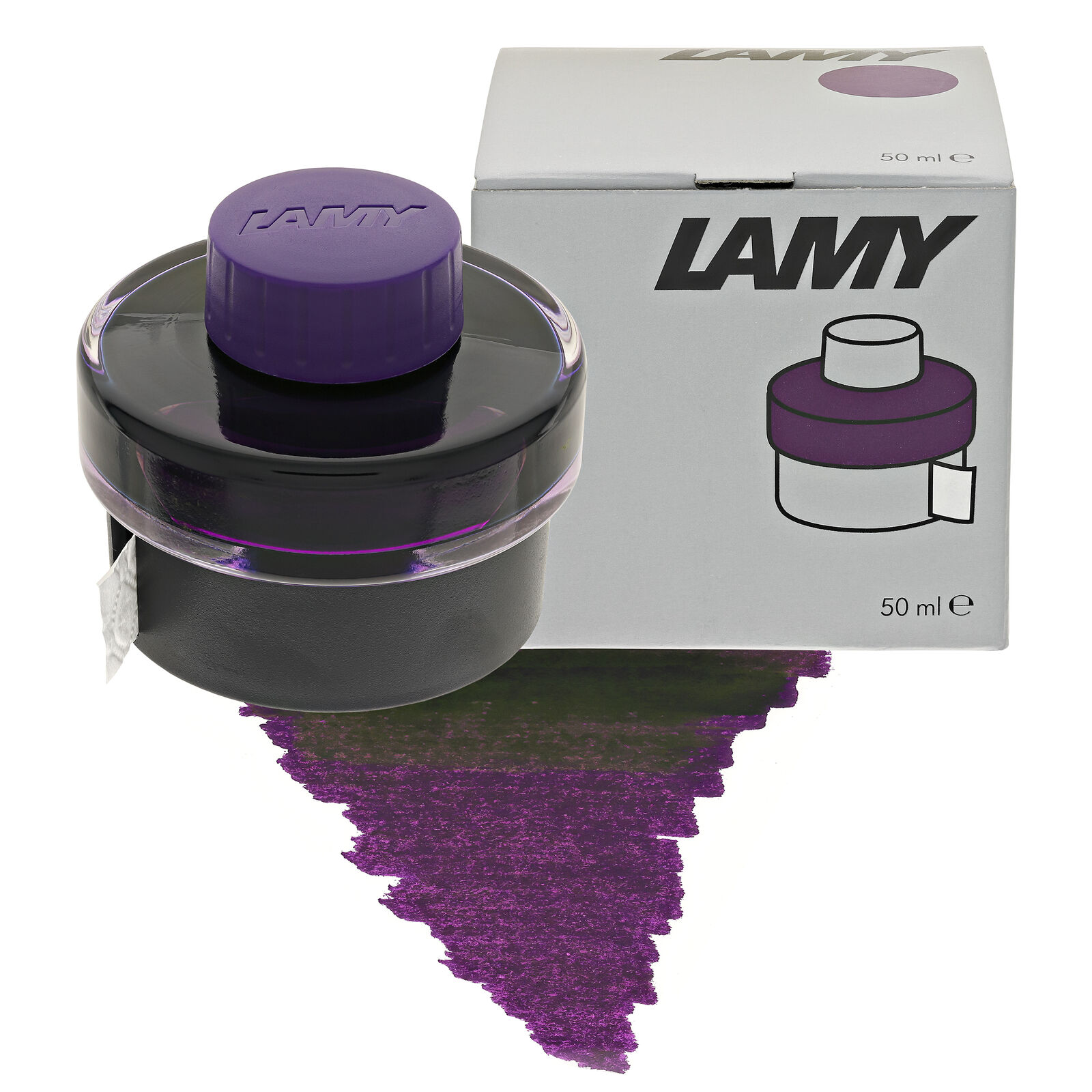 Lamy Bottled Ink for Fountain Pens in Dark Lilac 2024 Edition - 50ml - NEW
