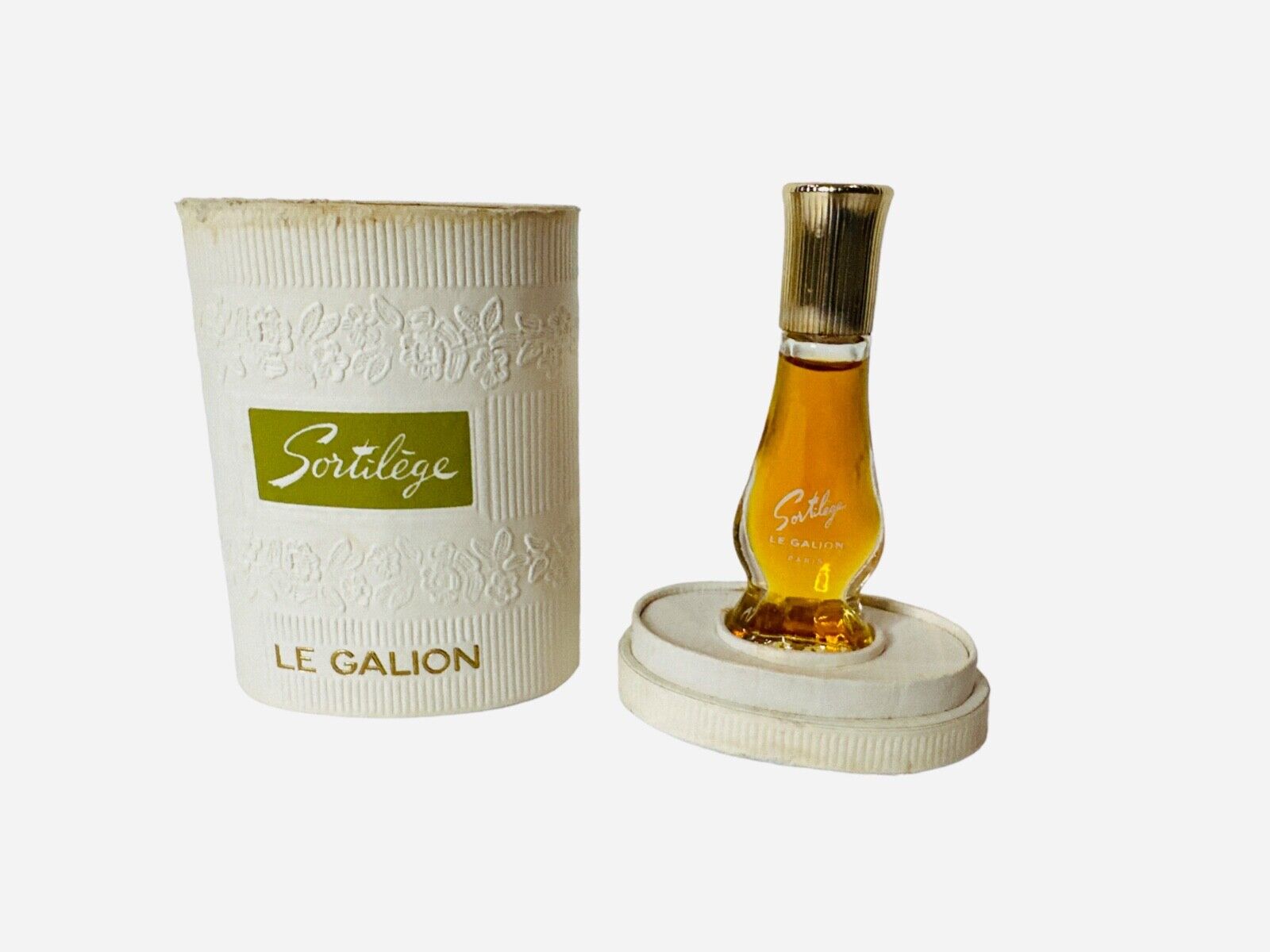 Sortilege Le Galion Vintage RARE Pure Perfume Extrait 1/8 oz France