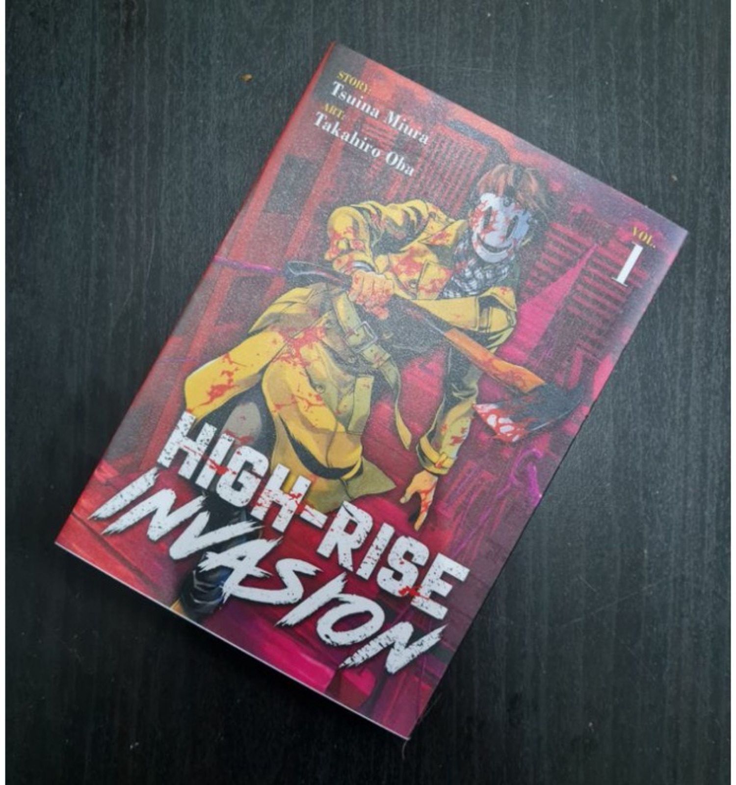 Manga High-Rise Invasion Volume 1-3 English Version Comic Complete Loose Set