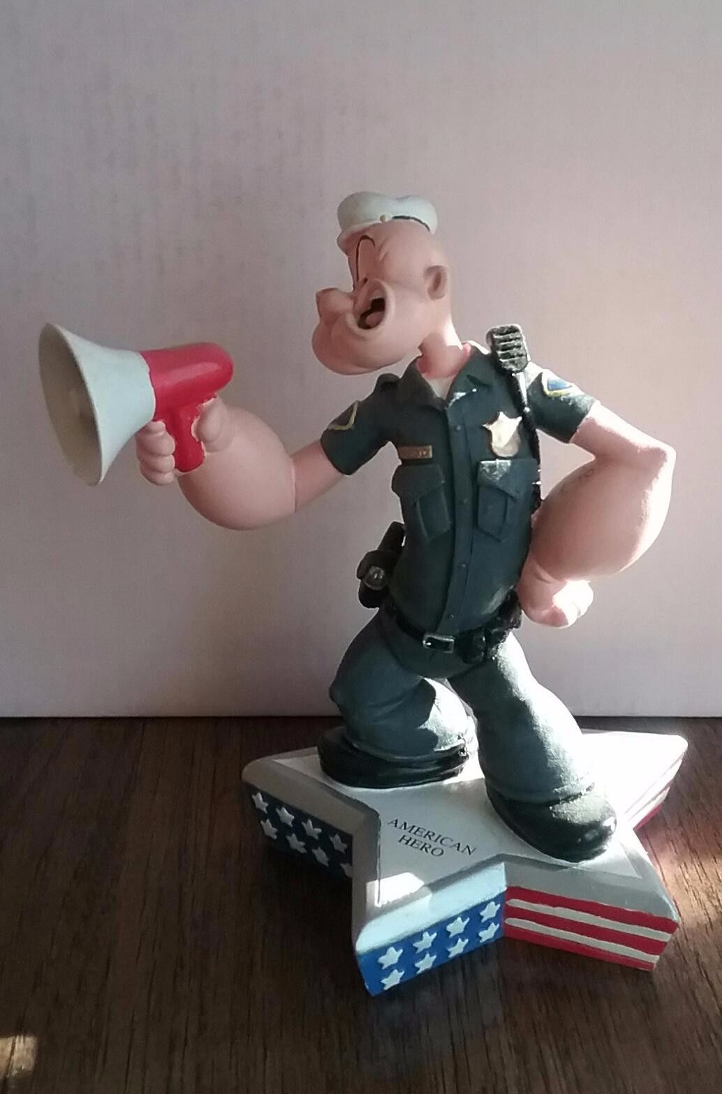 Extremely Rare Popeye as Police Officer Figurine Limited Edition of 3600 Statue