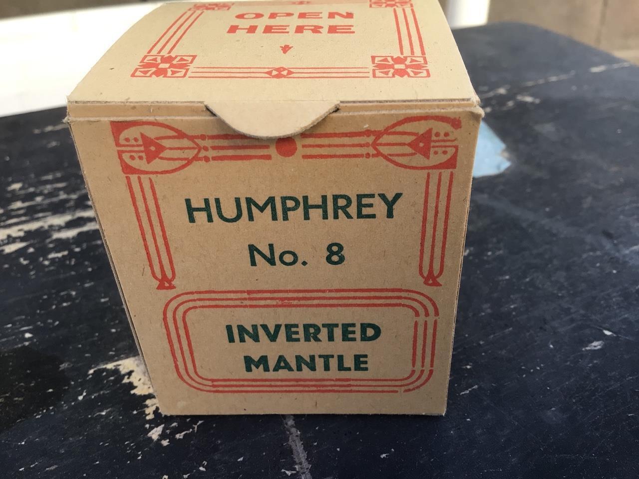 HUMPHREY NO.8 INVERTED PREFORMED MANTLE