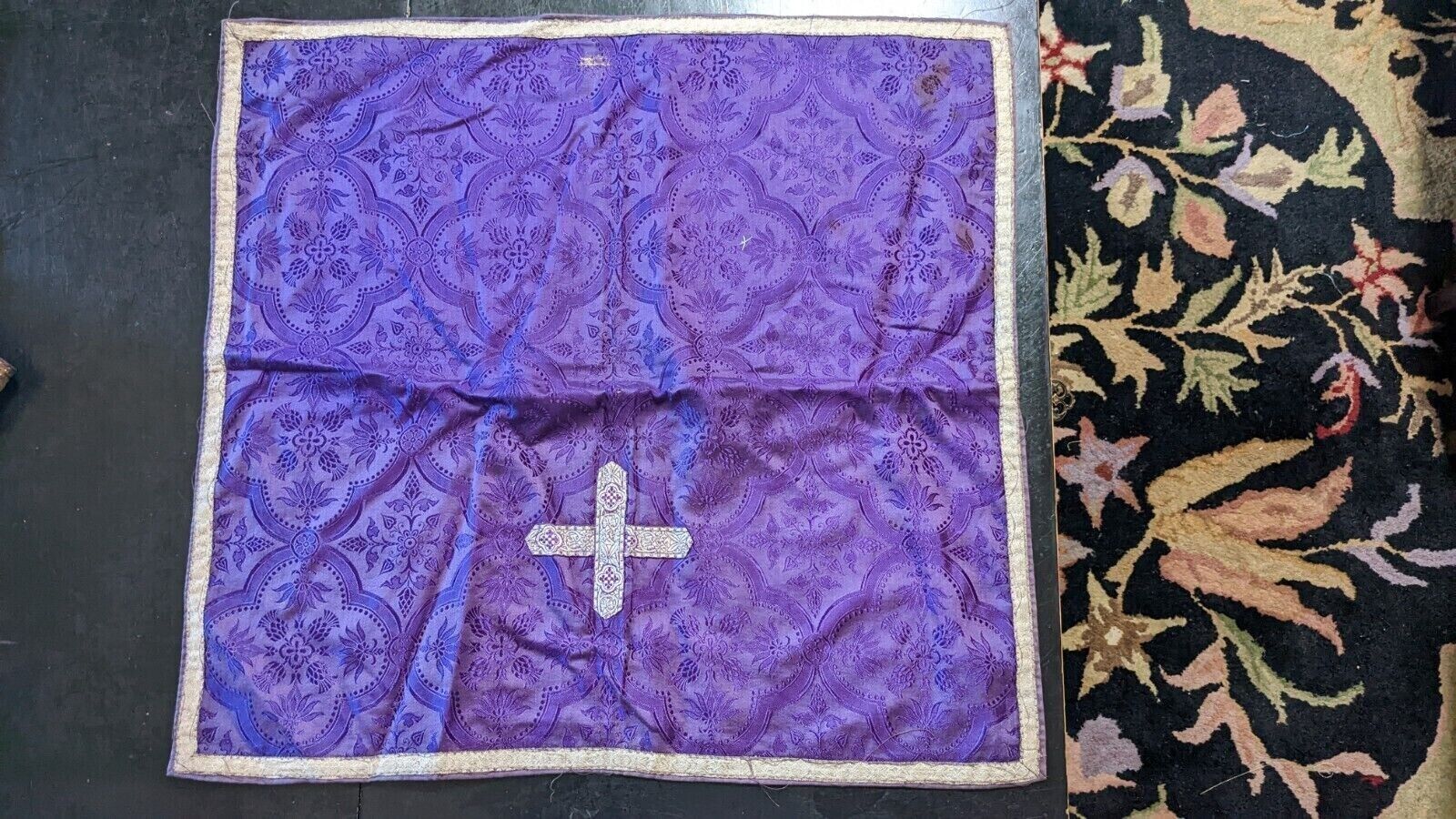 Antique Violet/ Purple Chalice Veil