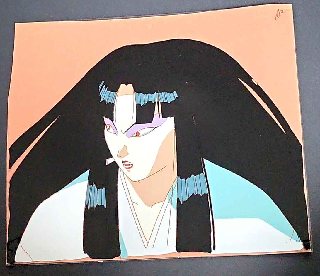 Orig Japanese Anime Cel UNIDENTIFIED YOUNG WOMAN #287 ~ RAY ROHR Art