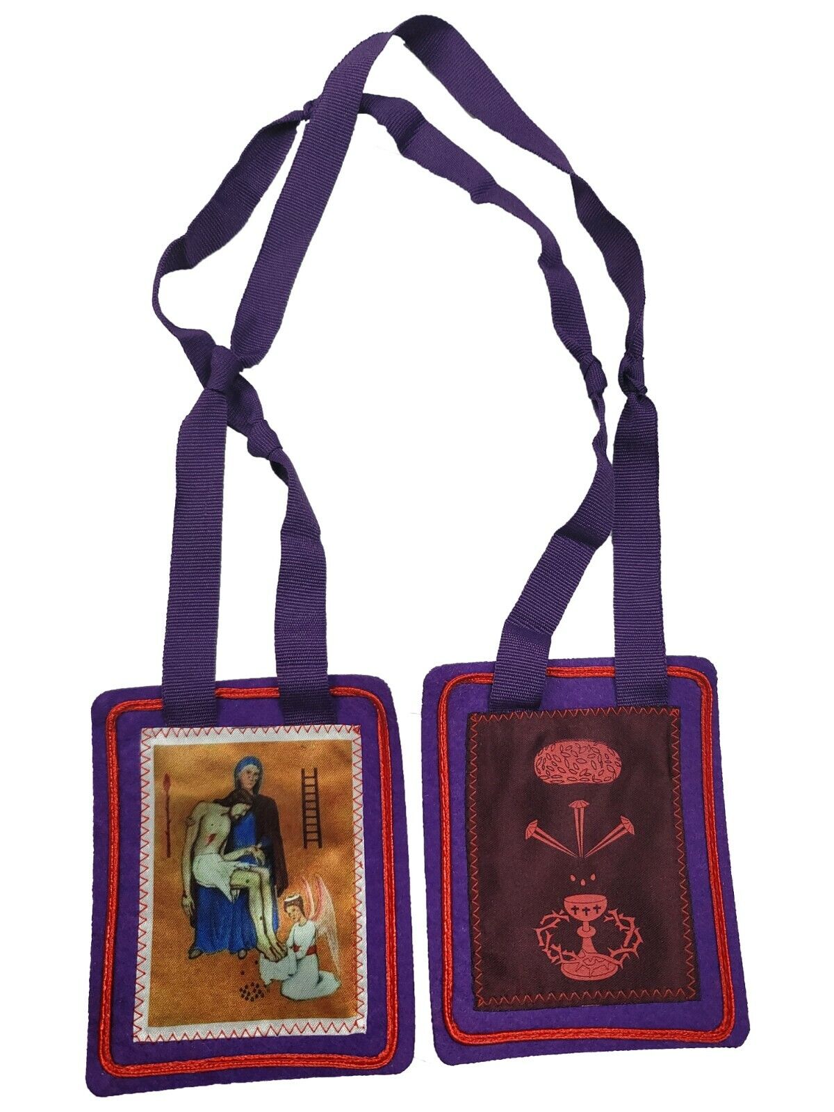 Purple Scapular of benediction and protection (for end of times)
