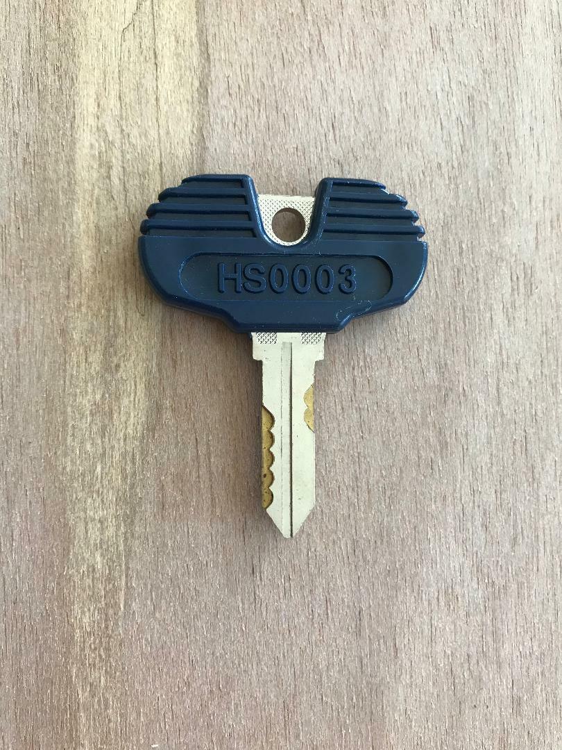 OEM PACHISLO SLOT MACHINE DOOR KEY for ELECO # HS0003, Del Sol and Others