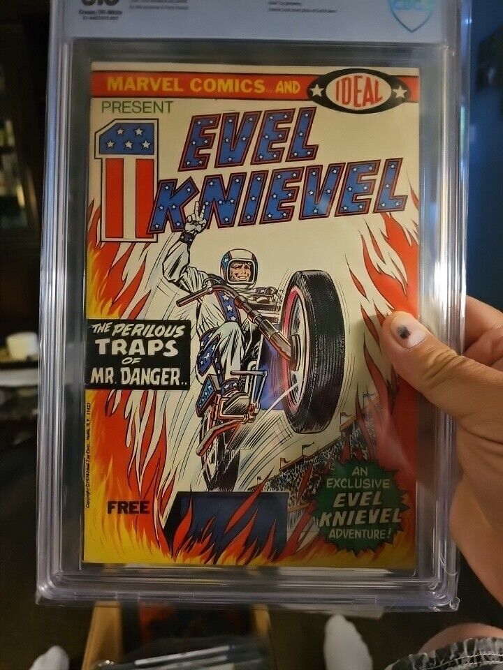 EVEL KNIEVEL #1 • Marvel /  Ideal Comics • 1974  • 1st Print CGC 5.0