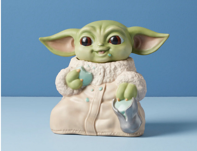 Lenox Grogu Cookie Jar Figurine New 2024 896106 Star Wars Mandalorian Easter
