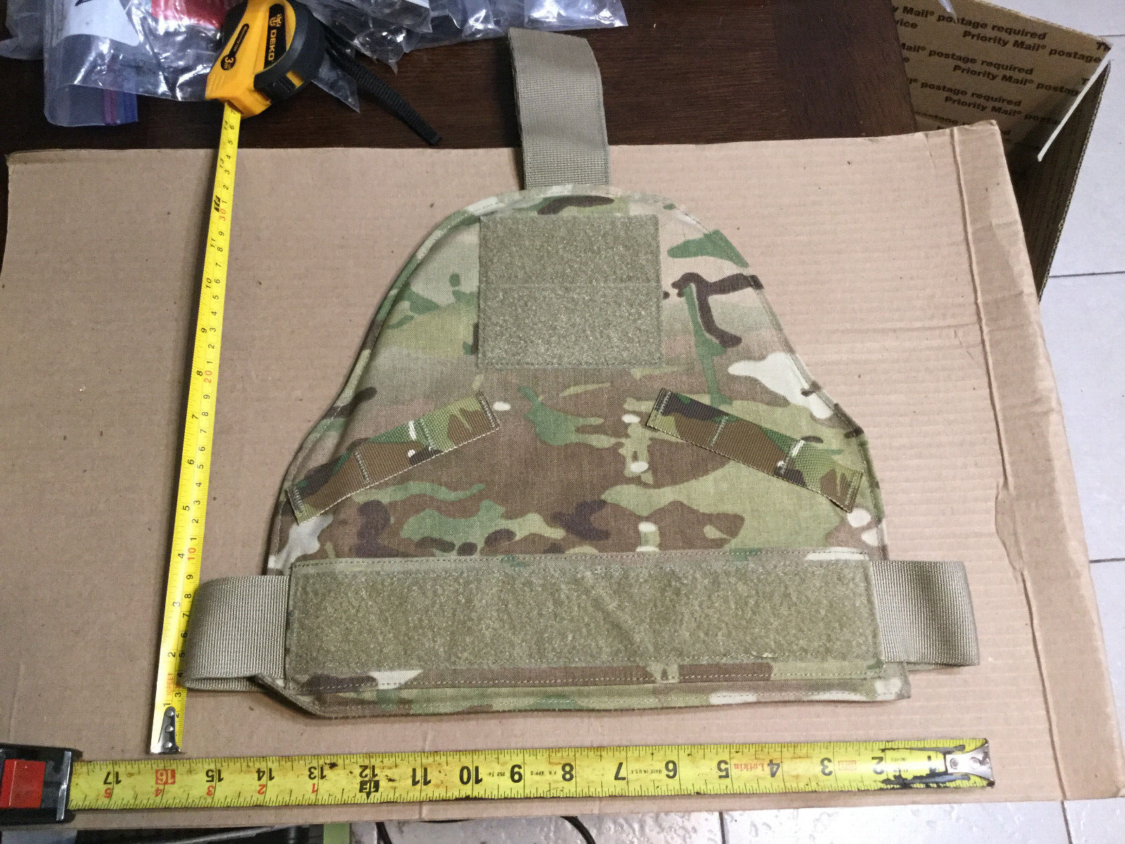ballistic UPPER ARM body armor IIIA RARE  Bicep armor (Mutl cam) single
