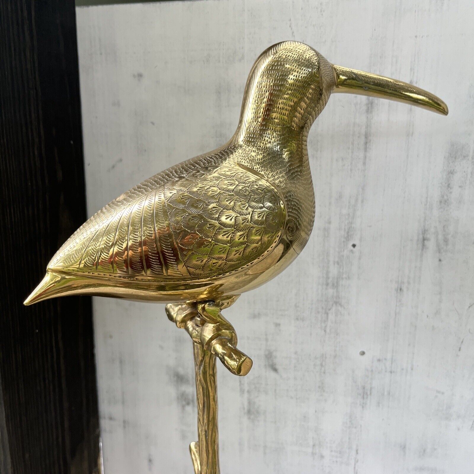 Vintage Brass/Bronze Bird Figurine 