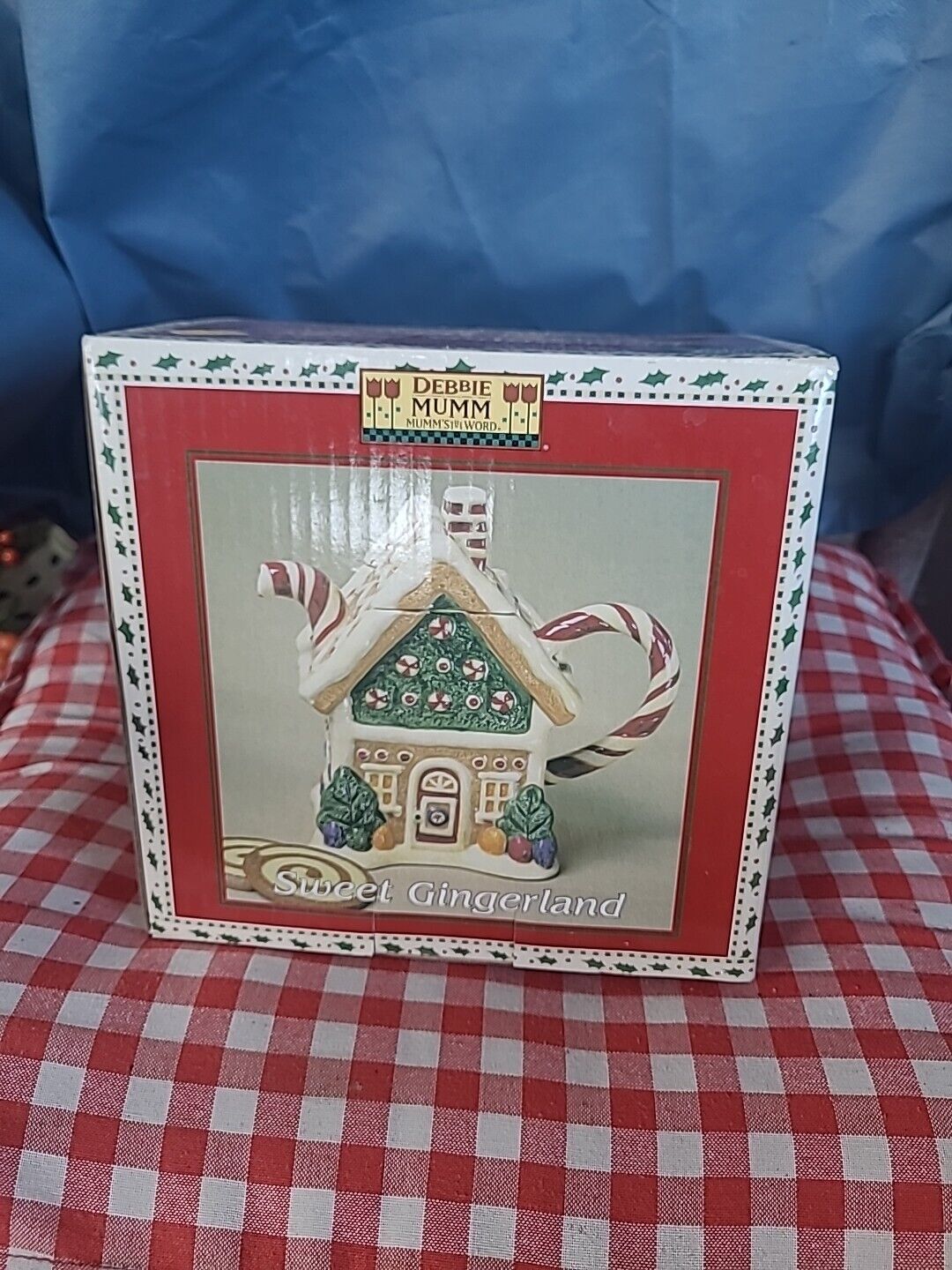 Debbie Mumm Mini Teapot Collector Series Christmas Sweet Gingerland