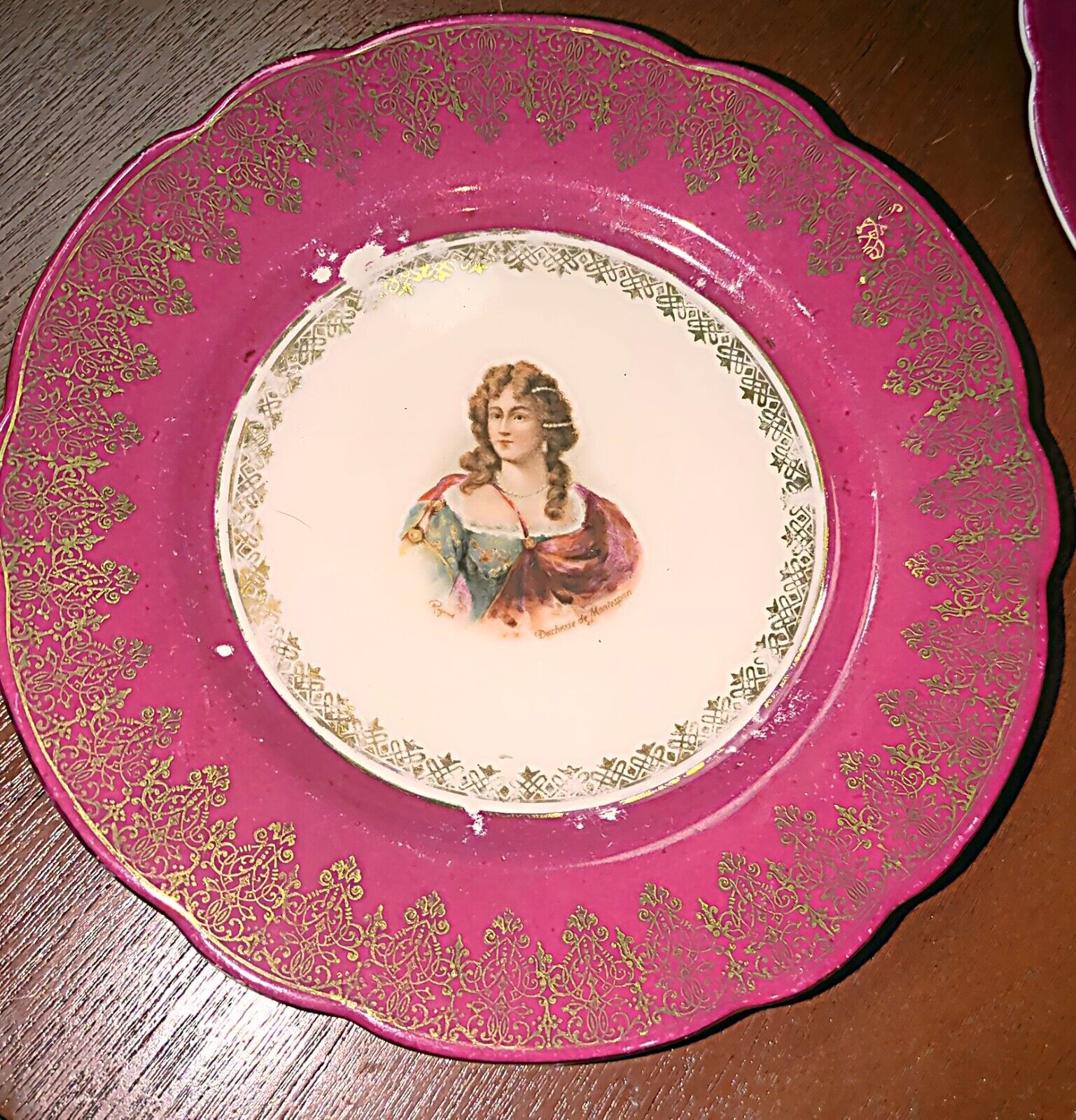 Antique Imperial Tea Dish Of Maria Theresa
