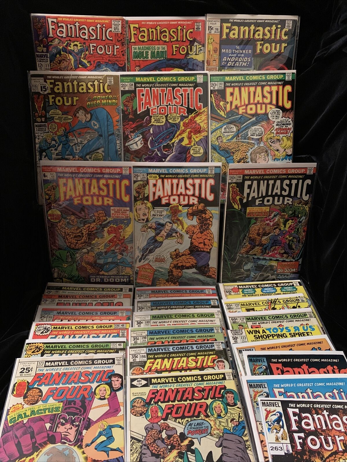 🚨 HUGE Fantastic Four Comic Lot Plus Silver Surfer, 110 Comics Marvel 🚨 