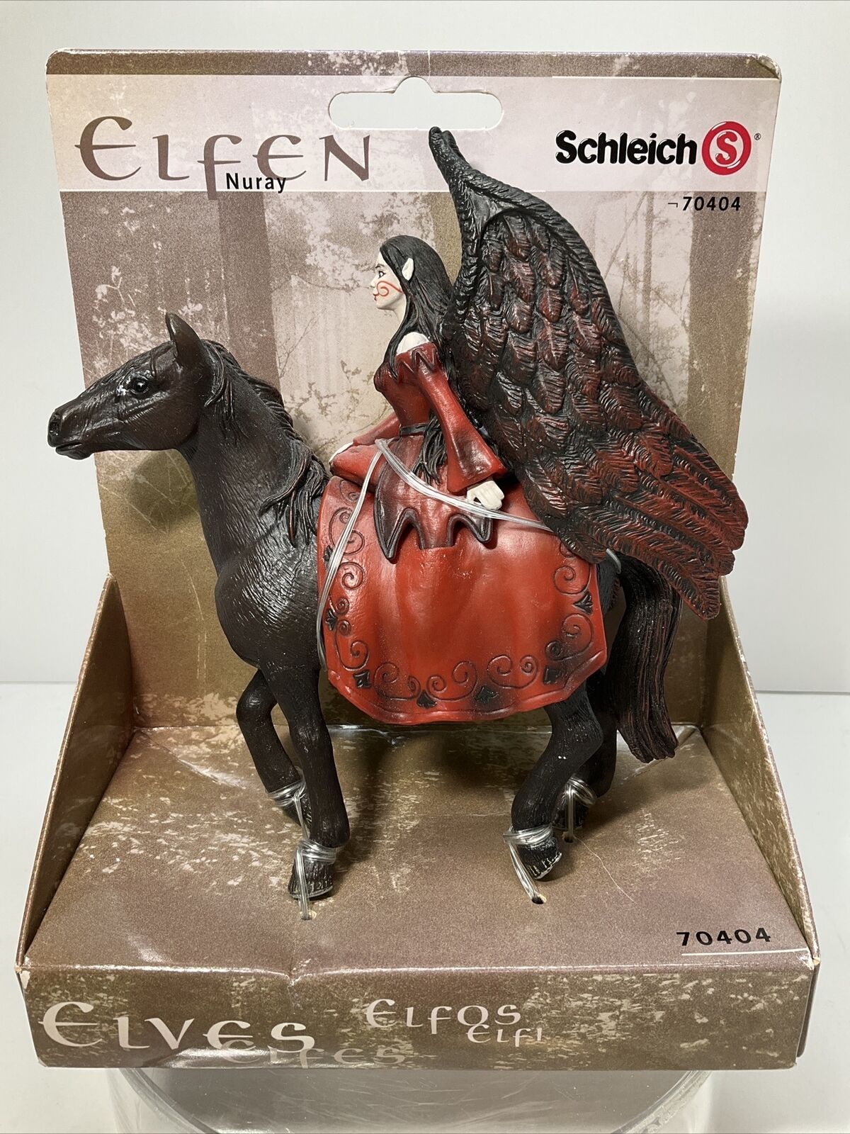 Schleich Elfen NURAY #70404 Retired Fantasy Elves,still In Package  Never Used