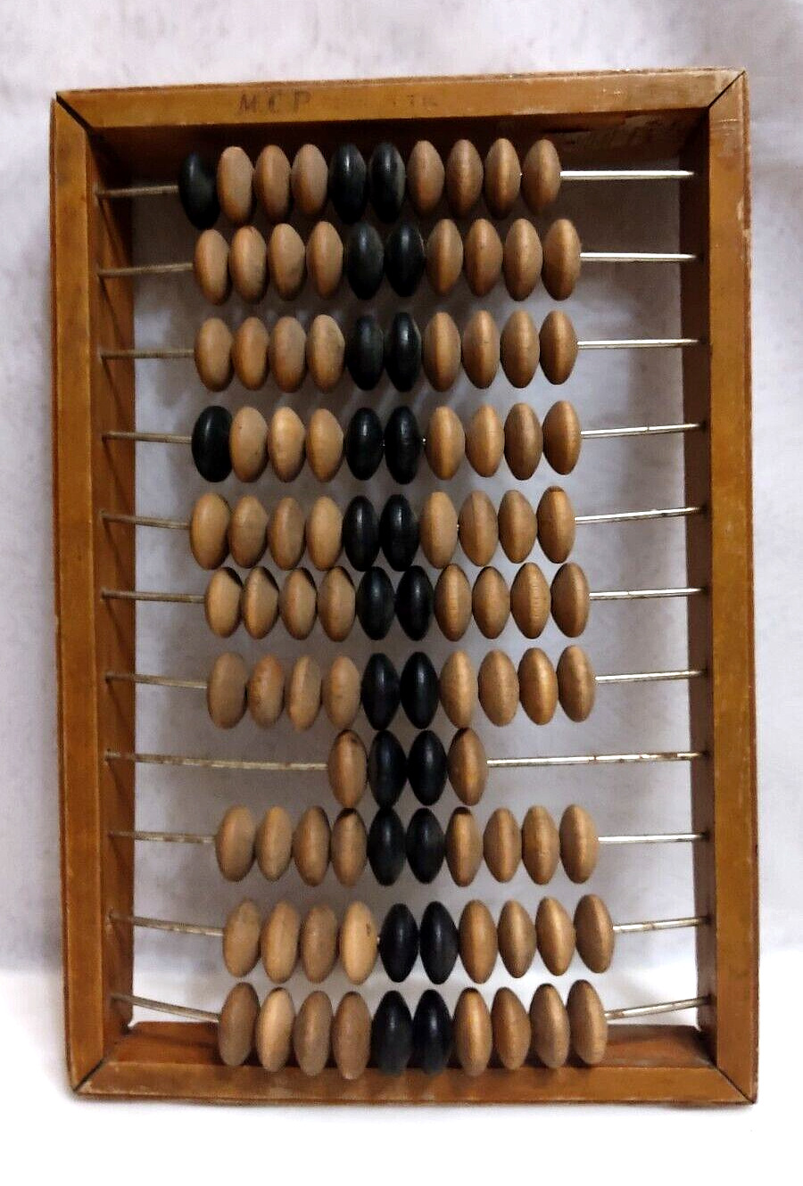 Abacus Vintage Soviet Ussr Wooden Calculator Russian Counting Old Wood Retro Acc