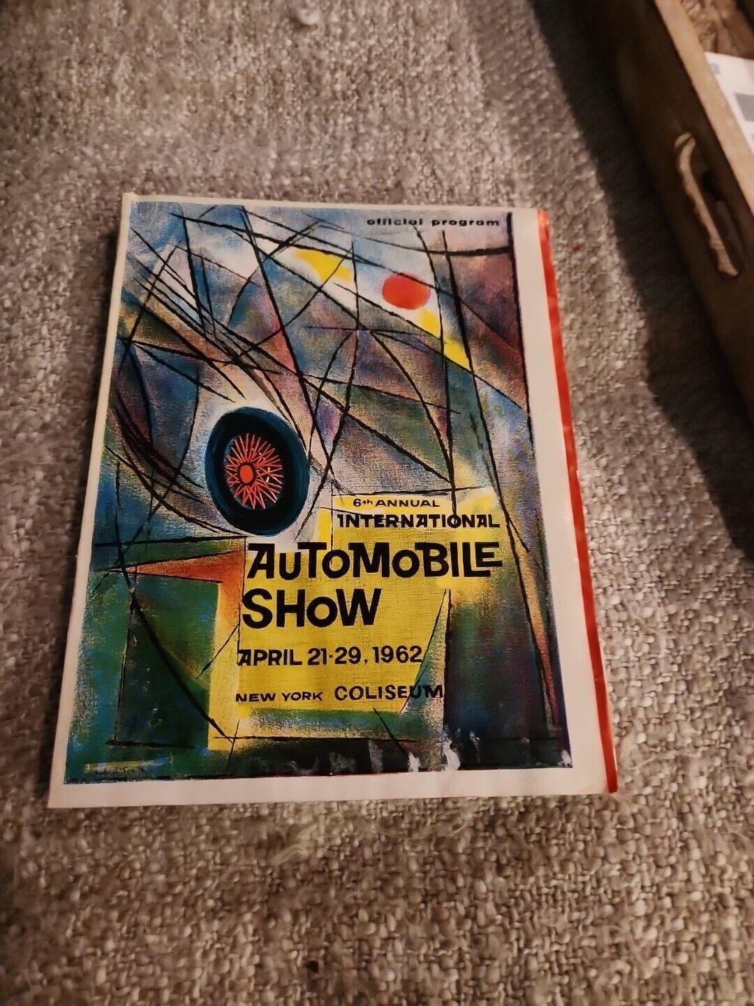 1962 International Automobile show program, New York Coliseum, ads, Cars, trucks