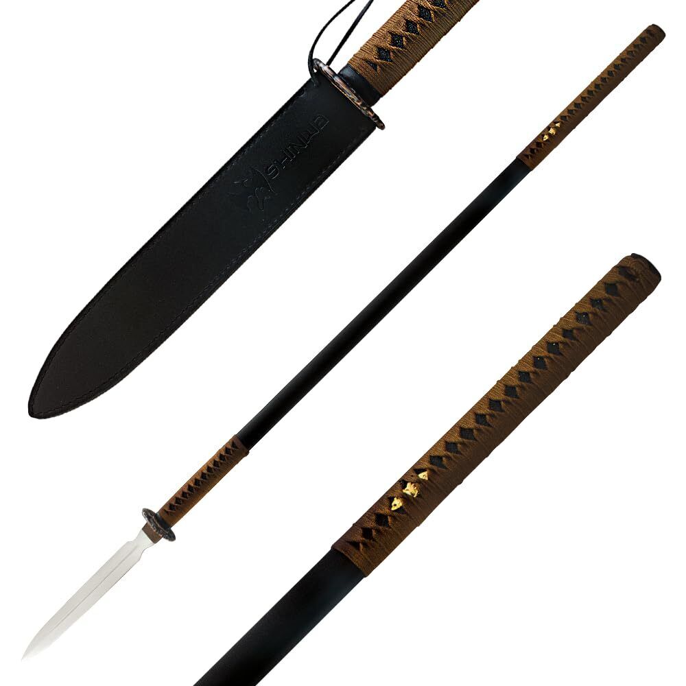 Shinwa Double Edged Warrior Spear | Carbon Steel |  62.5
