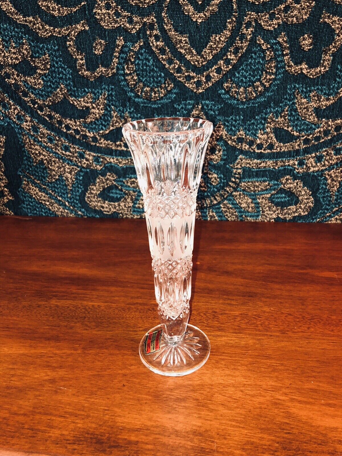 Crystal Bud Vase-Vintage