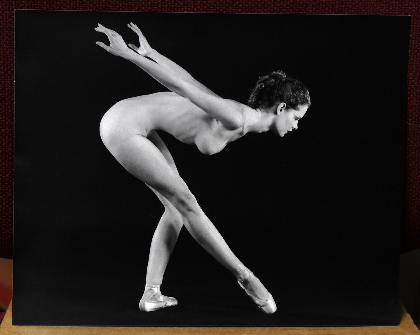 Rudi Franke (1931-2015) Signed  2002 Ballet Dancer in Studio 8\