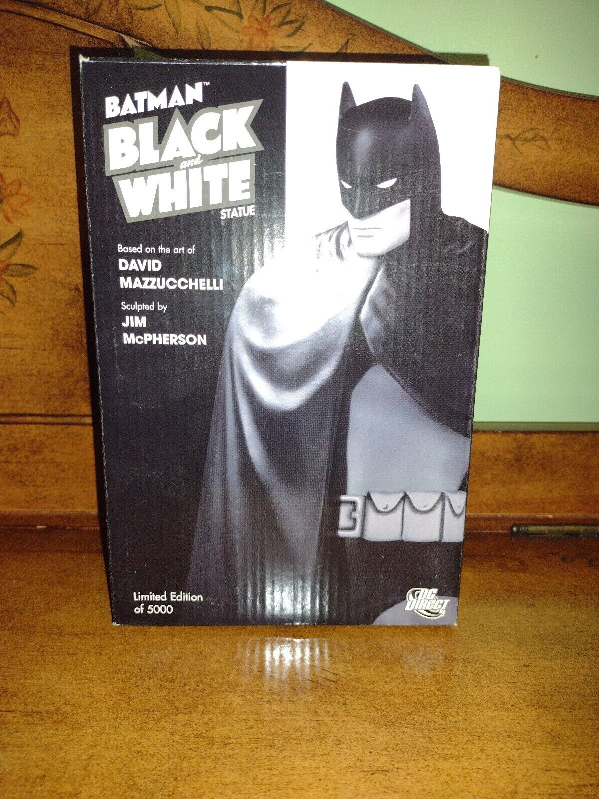  Batman Year One 1st ED.Black & White Statue David Mazzucchelli  #1487/5000 NEW