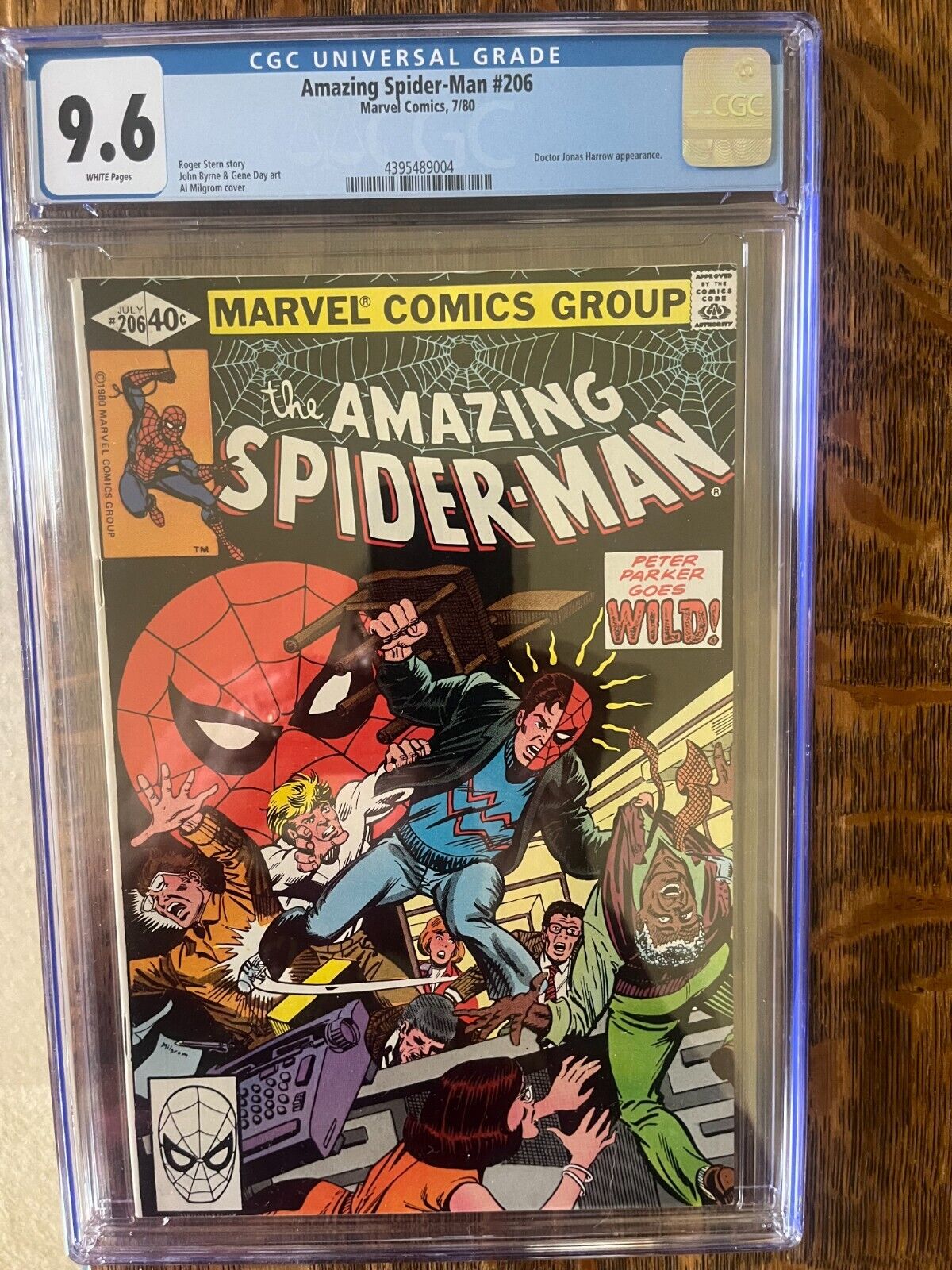 The Amazing Spiderman #206 CGC 9.6