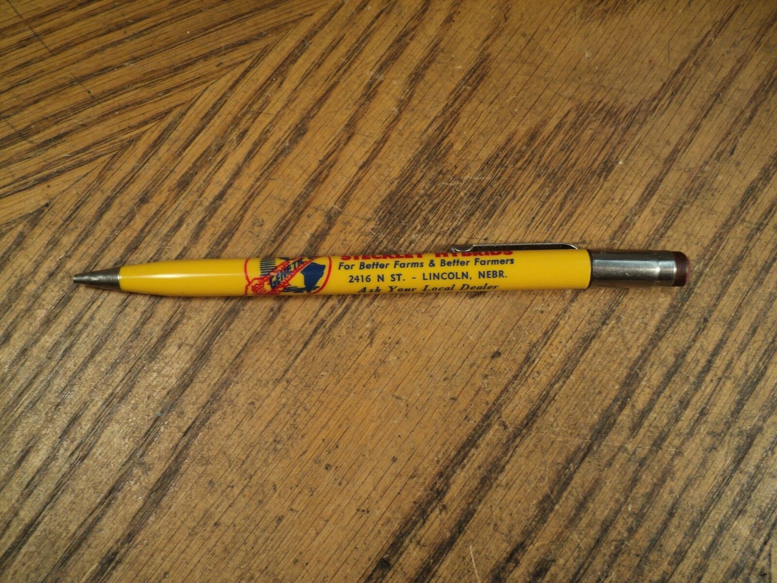 Vintage Scripto Mechanical Pencil  Steckley Hybrids  Pleasant Dale Nebraska